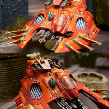 Eldar Wave Serpent by Roveron