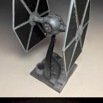 Bandai Star Wars Tie Fighter Advanced 1/72 Plastic Model by Paint Gretchin