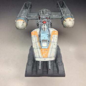 Bandai Star Wars 1/72 Y-wing Starfighter Plastic Model Kit by Paint Gretchin