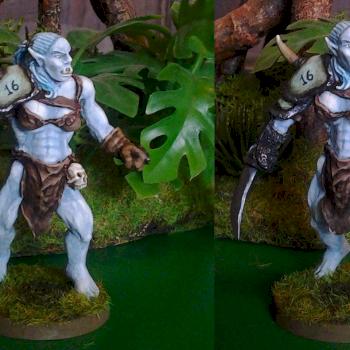 Female Ogre / Snow Troll by chaos spawn