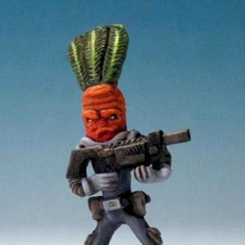 Umbelliferan Carrot Man by xredmenacex