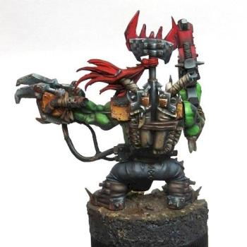 Orc Warboss / Ork Warboss by CyAniDe