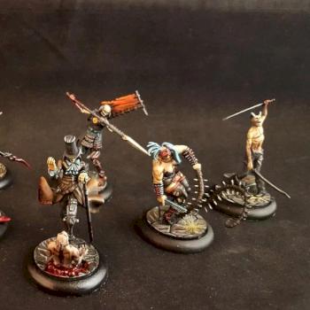 Malifaux punks by deadmuppet