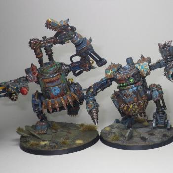 Stormclaw Deathskulls Ork Killa Kans by Hamish Longstride