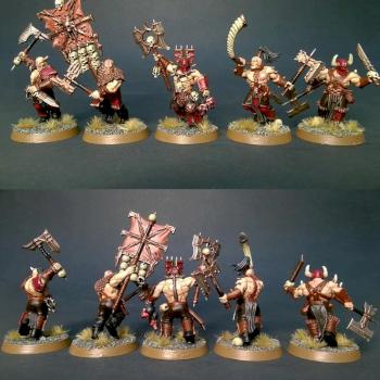 KHORNE BLOODBOUND. BLOODREAVERS. by mataius