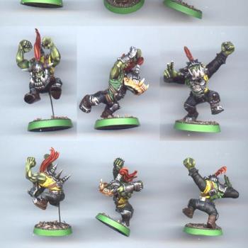 3 blood bowl ork-blitzer by blackmail82