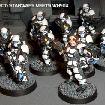 Star Wars Jedi Imperial Guard Kasrkin Clone troopers by jerome78