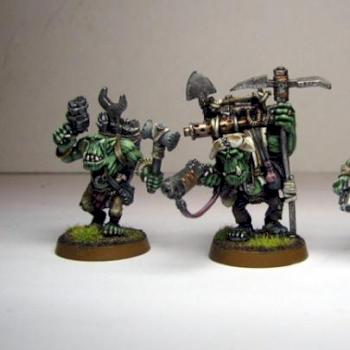 Ork Prospektor and Mek Boyz by Komrad