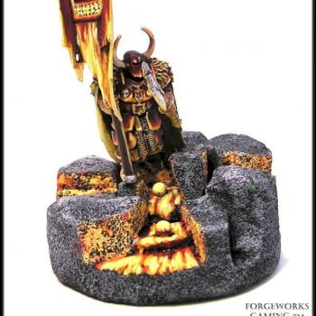 khorne standard bearer by forgeworksgaming