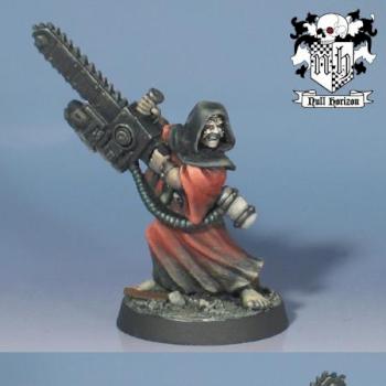 Necromunda Redemptionist Zealot Conversion by spooktalker