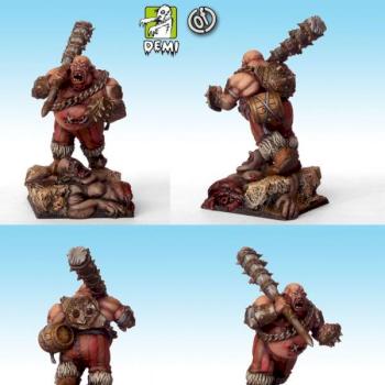 Ogre Kingdoms Character / Mordheim Mecenary by demi morgana