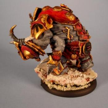 hordes Skorne Titan Gladiator (back/side) by Papoose