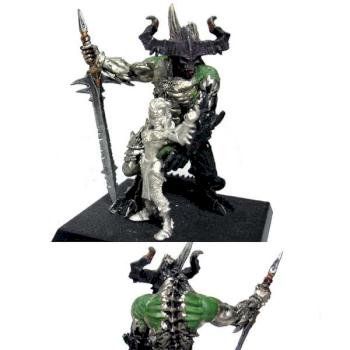 Warhammer fantasy battles Warrior Familiar or dark elf sorceress by Chrome