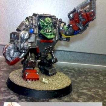 First Ork Nob by homerjwho