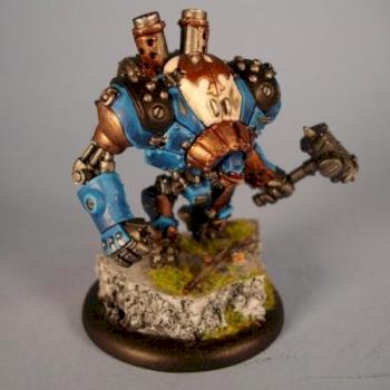 Warmachine Cygnar ironclad Warjack by Papoose