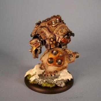 Warmachine Khador Kodiak Warjack (Winter Camo) by Papoose