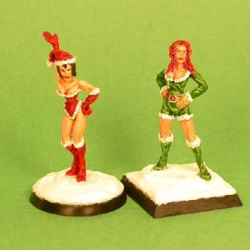 LIMITED EDITION CHRISTMAS VIXENS by cool game minis