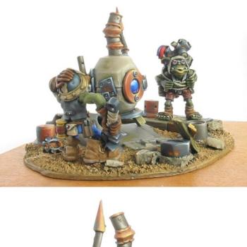 Goblin Bodgers diorama by WiNd