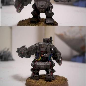 Ork in Mega Armour - by hobbesthered