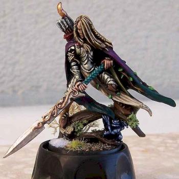 Wood Elf Lord With Two-handed Weapon by sharks67