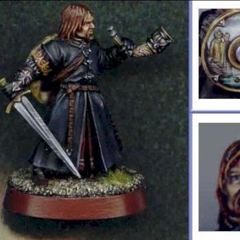 Boromir 25mm Games Workshop by petethemighty