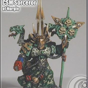 CSm Nurgle Sorceror by Cenobyte