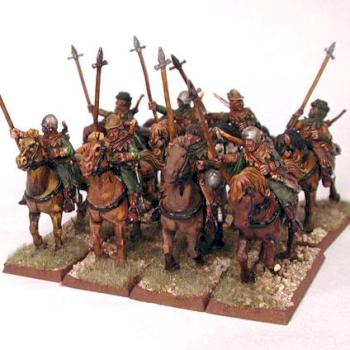 Bretonnian Mounted Squires by nvstudios