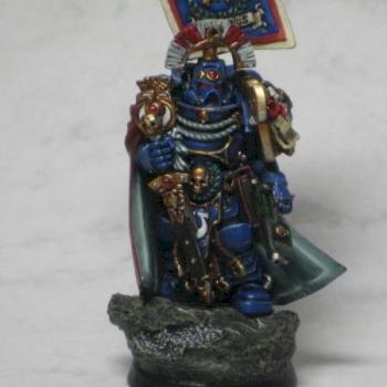 Captain Sicarius of the Ultramarines by pacmanman