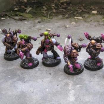 Slaanesh Emperors Children Tactical Squad by slaaneshchild