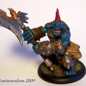 Trollbloods Troll Axer by roninmodern