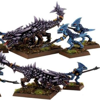 Lizardmen Razordon Hunting Pack by dargo000