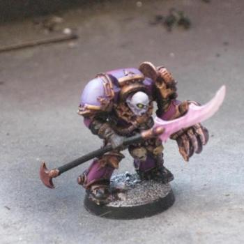 Slaanesh Terminator Lord by slaaneshchild