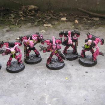 Slaanesh Emperors Children Veteran Squad by slaaneshchild