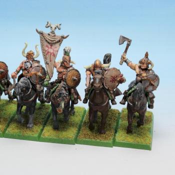 Cavaliers maraudeurs du chaos / Chaos Marauder Horsemen by jefhightone