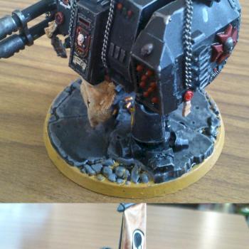 Black Templars Dreadnought by serrath