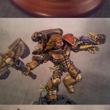 Blood Angel Sanguinary Guard by Neophyter