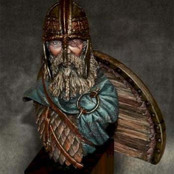 Vendel warrior Bust by trevis_11