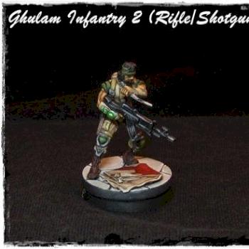 Haqqislam Ghulam Infantry by John Tenzer