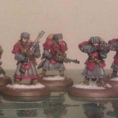 Khadoran Winter Guard Rifle Corps by ObsidianXIII