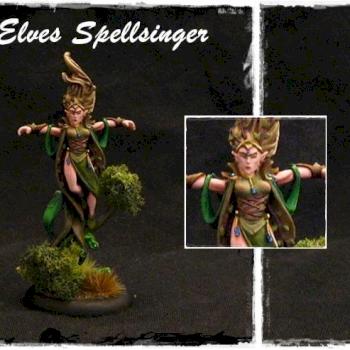 Wood Elf Spellsinger by John Tenzer