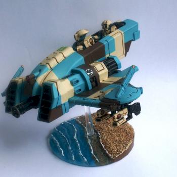 Tau Piranha with a tropical theme by TheThousandthSon