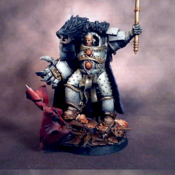 Warmaster Horus Lupercal Primarch of the Luna Wolves by lilloser