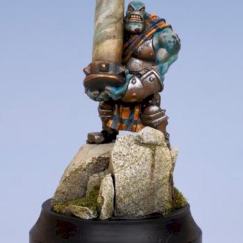 Trollbloods Caber Thrower by astrilux76