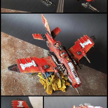 Radical Ordo Xeno Inquisitor Flying Fortress by Puzi