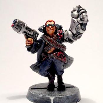 Necromunda Delaque Leader with Powerfist by burbidge