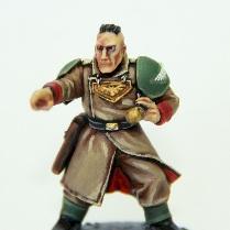 Cadian Platoon Commander (Imperial Guard) by Kuragh