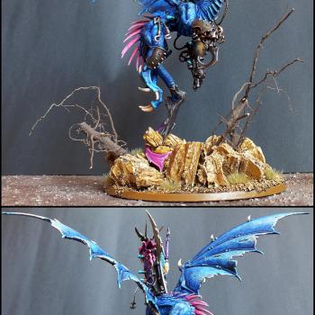 Dark Eldar dragon by Puzi