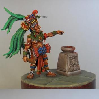 Mayan priest 32mm by Sergey Savenkov