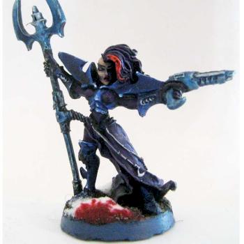 Dark Eldar Archite (dracon model) by Mallius