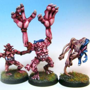 Pink Horrors of Tzeentch by Curis